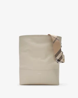 Medium B Clip bucket bag